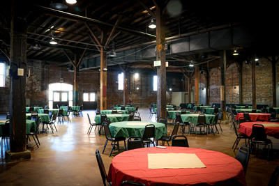 Interior shot of Grady Cultural Center in Cairo, Georgia. 